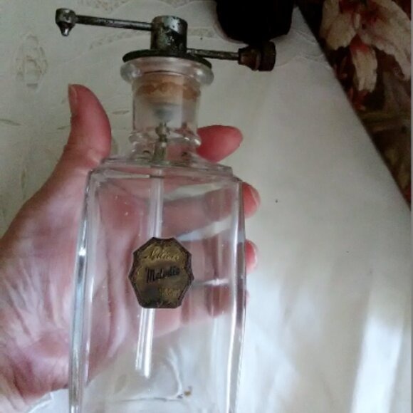 VINTAGE antique Mellier Melodie bottle glass siphon tube - Picture 10 of 10